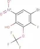 4-Bromo-3-fluoro-2-(trifluoromethoxy)-6-nitrophenol