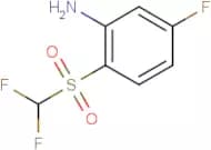 2-(difluoromethylsulphonyl)-5-fluoroaniline
