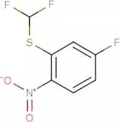 5-fluoro-2-nitrophenyl difluoromethyl sulphide