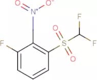 3-fluoro-2-nitrophenyl difluoromethyl sulphone