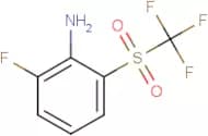 2-fluoro-6-(trifluoromethylsulphonyl)aniline