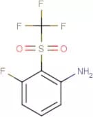 3-fluoro-2-(trifluoromethylsulphonyl)aniline