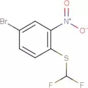 4-bromo-2-nitrophenyl difluoromethyl sulphide