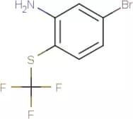 5-bromo-2-(trifluoromethylthio)aniline