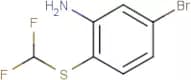 5-bromo-2-(difluoromethylthio) aniline