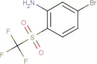 5-bromo-2-(trifluoromethylsulphonyl)aniline