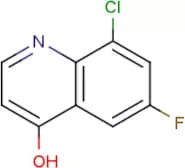 8-Chloro-6-fluoroquinolin-4(1H)-one