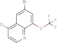 6-Bromo-4-chloro-8-(trifluoromethoxy)quinoline
