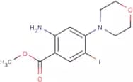 Methyl 2-Amino-5-fluoro-4-morpholinobenzoate