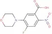 4-Fluoro-5-morpholino-2-nitrobenzoic acid