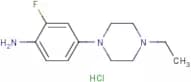 4-(4-Ethyl-1-piperazinyl)-2-fluoroaniline hydrochloride