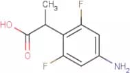 2-(4-Amino-2,6-difluorophenyl)propanoic acid