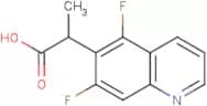 2-(5,7-Difluoro-6-quinolyl)propanoic acid