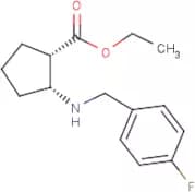 Ethyl cis-2-(4-Fluorobenzylamino)cyclopentanecarboxylate