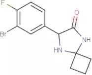 7-(3-Bromo-4-fluorophenyl)-5,8-diazaspiro[3.4]octan-6-one