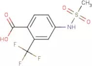 4-(Methylsulfonamido)-2-(trifluoromethyl)benzoic acid