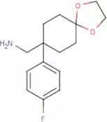 1-[8-(4-Fluorophenyl)-1,4-dioxaspiro[4.5]dec-8-yl]methanamine