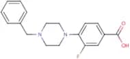 4-(4-Benzyl-1-piperazinyl)-3-fluorobenzoic acid
