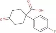 1-(4-Fluorophenyl)-4-oxocyclohexanecarboxylic acid