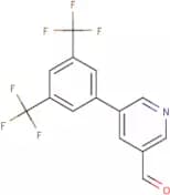 5-[3,5-Bis(trifluoromethyl)phenyl]-3-pyridinecarbaldehyde