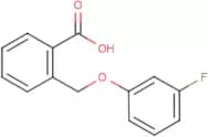 2-[(3-Fluorophenoxy)methyl]benzoic acid
