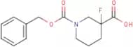 1-Cbz-3-fluoropiperidine-3-carboxylic acid