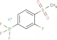 Potassium [3-fluoro-4-(methylsulfonyl)phenyl]trifluoroborate