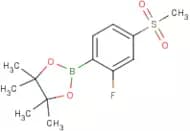 2-Fluoro-4-(methylsulfonyl)phenylboronic acid Pinacol Ester
