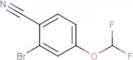 2-Bromo-4-(difluoromethoxy)benzonitrile