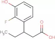 3-(2-Fluoro-3-hydroxyphenyl)pentanoic acid