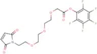 perfluorophenyl 2-(2-(2-(2-(2,5-dioxo-2H-pyrrol-1(5H)-yl)ethoxy)ethoxy)ethoxy)acetate