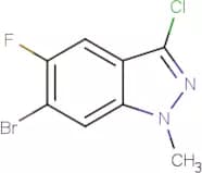 6-Bromo-3-chloro-5-fluoro-1-methyl-1H-indazole