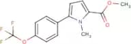Methyl 1-Methyl-5-[4-(trifluoromethoxy)phenyl]pyrrole-2-carboxylate