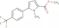 Methyl 1-Methyl-5-[4-(trifluoromethyl)phenyl]pyrrole-2-carboxylate
