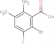 2-Amino-6-bromo-5-fluoro-3-methylbenzoic acid
