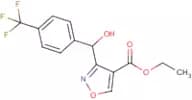 Ethyl 3-[Hydroxy[4-(trifluoromethyl)phenyl]methyl]isoxazole-4-carboxylate
