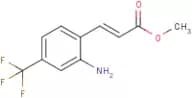 Methyl (E)-3-[2-Amino-4-(trifluoromethyl)phenyl]acrylate