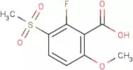 2-Fluoro-6-methoxy-3-(methylsulfonyl)benzoic acid