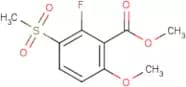 Methyl 2-Fluoro-6-methoxy-3-(methylsulfonyl)benzoate