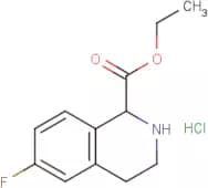 Ethyl 6-Fluoro-1,2,3,4-tetrahydro-isoquinoline-1-carboxylate hydrochloride