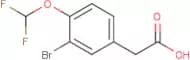 3-Bromo-4-(difluoromethoxy)phenylacetic acid