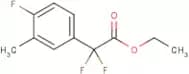 Ethyl 2,2-Difluoro-2-(4-fluoro-3-methylphenyl)acetate