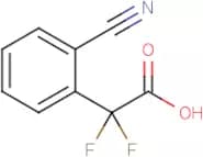 2-(2-Cyanophenyl)-2,2-difluoroacetic acid
