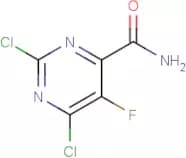 2,6-Dichloro-5-fluoropyrimidine-4-carboxamide