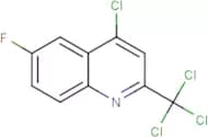 4-Chloro-6-fluoro-2-(trichloromethyl)quinoline
