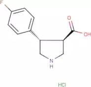 trans-4-(4-Fluorophenyl)pyrrolidine-3-carboxylic acid hydrochloride