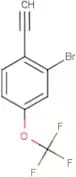 2-Bromo-4-(trifluoromethoxy)phenylacetylene