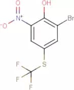 2-Bromo-6-nitro-4-[(trifluoromethyl)thio]phenol