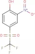 2-Nitro-4-[(trifluoromethyl)sulphonyl]phenol