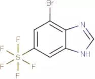 4-Bromo-6-(pentafluorothio)-1H-benzimidazole